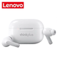 Бездротові навушники Lenovo Thinkplus LP33 TWS Bluetooth, стильні навушники в кейсі із сенсорним керуванням White - зображення 1
