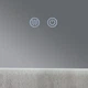 Дзеркало Qtap Taurus (TA2) 1000×800 мм з LED-підсвічуванням Touch, з антизапотіванням, з димером, рег. темп. кольору (3000-6500K) - зображення 5