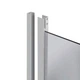 Lidz Набор: Душевая кабина Latwa SC90x90.SAT.LOW.DGR, полукруглая, стекло тонированное 4 мм + Душевой поддон Kapielka ST90x90x14 - зображення 4