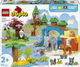 Zestaw klocków LEGO DUPLO Rodziny dzikich zwierząt 3 w 1 92 elementy (10446) - obraz 1