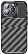 Etui plecki Beline Carbon Armor do Apple iPhone 16 Pro Max Black (5906849661325) - obraz 1