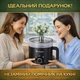 Электрокастрюля пароварка с функцией чайника миниварка , скороварка ,рисоварка , суповарка 7 в 1 Fashion 13007 черный - изображение 4
