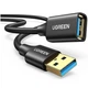 Кабель подовжувач USB/USB 1.5 м UGREEN US129 чорний - зображення 1