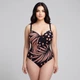 Купальник слитный Fuba 26817119 черный 54 (3XL) грудь 4D-5E бедра 116-120 см - изображение 1