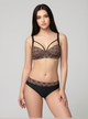 Купальник раздельный Sisianna 26806136 черный 58 (5XL) грудь 5E бедра 126-130 см - изображение 1