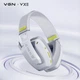 Ігрові бездротові навушники VGN VXE Siren V1 / Tri-Mode / White / Білі - зображення 2