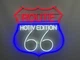 Неоновая вывеска Route 66 600x600 Комбинированный - изображение 3