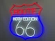 Неоновая вывеска Route 66 600x600 Комбинированный - изображение 4