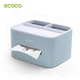 Органайзер для серветок та дрібних речей ECOCO Organizer Tissue Box Blue - изображение 2