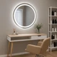 Круглое зеркало с LED подсветкой для макияжа и ежедневного ухода, D=50см, Mirrorika - изображение 2