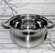 Кастрюля Edenberg с крышкой 2.1л из нержавеющей стали (EB-3723) - изображение 2