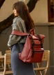 Женский рюкзак рол Sambag Roll Top Zard бордо 41 x 30 x 16 см (24238005) - изображение 2