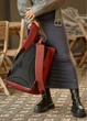 Женский рюкзак рол Sambag Roll Top Zard бордо 41 x 30 x 16 см (24238005) - изображение 10