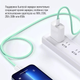 Кабель USB PD Type-C/Type-C ColorWay CW-CBPDCC061-G 3,0A 60W 1м зелений - изображение 7