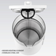 Електрочайник 1800-2200W MR-023-WHITE Maestro - изображение 4
