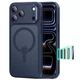 Чехол ESR Classic Hybrid Magnetic Case (Camera Control) Frosted Blue для iPhone 17 Pro Max (1A86500401) - изображение 1