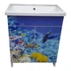 Пластикова тумба TheMix Fish із фотодруком 50 см - изображение 3