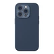 Протиударний Чохол Baseus Liquid Silica Gel Case+Glass 0.22mm для iPhone 14 Pro Max ARYT001903 Blue - зображення 2