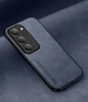 Шкіряний чохол XnE Xiaomi Redmi 15 4G з металевою вставкою Blue (43764-28) - зображення 1