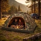 Автораскладная туристическая палатка двухместная Yibo Huwai Tent 200 х 150 х 110 см (2016 T) Камуфляж - изображение 3
