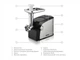 М'ясорубка електрична BITEK BT-3700 4200W з реверсом, 3 сітки для фаршу, насадки для ковбас і кеббе, насадки для овочів, соковитискач, потужна м'ясорубка з нержавіючим шнеком - изображение 4