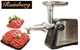 М'ясорубка електрична Rainberg RB-672 3000W з реверсом і соковижималкою, 3 решітки 3/5/7 мм, 2 ножі з нержавіючої сталі, насадки для ковбас, кеббе та тіста, металева шнекова м'ясорубка для дому - изображение 4