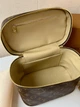 Косметичка в стиле Louis Vuitton канва 24х19х14 коричневая 45566 - изображение 8