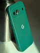 Чохол з лого "Google" з мікрофіброю Google Pixel 9 Зелений - изображение 4
