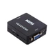 Конвертер VGA HDMI видео аудио 1080p Черный адаптер (VGA HDMI) - изображение 1