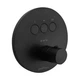 Термостат для душу на 3 споживача Paffoni Compact Box black matt CPT019NO - зображення 1