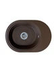 Кухонная мойка Adamant Ovale 610x420x180 коричневый 639223 - изображение 1