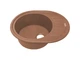 Кухонная мойка Adamant Ovum 615x495x200 terra-cotta 235223 - изображение 2