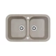 Кухонная мойка Adamant Twins 765x470x190 avena 301223 - изображение 1