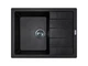 Кухонная мойка Adamant Anila 645x495x200 чёрный металлик 100001397 - изображение 1