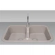 Кухонная мойка Adamant Twins 765x470x190 terra 302223 - изображение 2