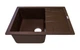 Кухонная мойка Adamant Anila 645x495x200 mokko 100001394 - изображение 2
