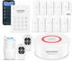 Беспроводная охранная система AGSHOME Home Alarm Kit DP-W2, система защиты для дома, система обнаружения проникновения в помещение, сигнализация в дом - изображение 1