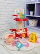 Игровой детский набор для уборки игра уборщица игрушечный пылесос с тележкой со звуком и светом для детей - изображение 7