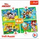 Пазли Trefl Міккі Маус серед друзів 4в1 12-24 елемента 34616 - зображення 6