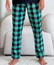 Чоловіча домашня піжама із фланелі (штани+лонгслів) COSY 2XL Зелений (cosy567991s4) - зображення 3