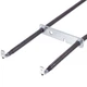 Тэн нижний для духовки Electrolux 140063361020 1000W 230V B=325mm L=360mm - изображение 4