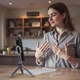 Магнітна підставка для телефону Mcdodo TB-6210 Triangle Foldable Magnetic Phone Stand Black - зображення 4