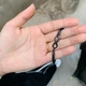 Браслет бесконечность со стразами черный женский на шнурке стильный браслет символ любви и связи - изображение 6
