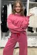 Спортивний костюм LOCOLOCO 158 см Бордовий (2125000897677) - зображення 4