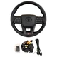 Руль для Toyota Land Cruiser 200(07-15), Prado 150(09-17). Стиль LC300. GR. С комплектом для подогрева. Черный логотип. - изображение 1