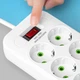 Мережевий фільтр з 4 USB портами та роз'ємом Type-C подовжувач на 10 розеток із заземленням 5 м (RA062) - зображення 5