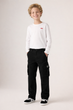 Брюки Карго Levi's для мальчика Черный 116 см (6 лет) (211 pvu black) - изображение 1