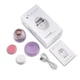 Очищающая щетка для лица Bucos Facial Cleansing Brush B1 Lavender аккумуляторная силиконовая - изображение 5