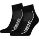 Шкарпетки Head ALL SPORTS PERFORMANCE QUARTER 2P чорні (2 пари) 43-46 701229022-001 - зображення 1