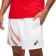 Шорты для тенниса Asics COURT GRAPHIC SHORT бело-оранжево-черные L 2041A175-100 - изображение 5